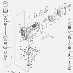 Makita AF500HP spare parts