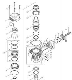 Makita AN250HC spare parts