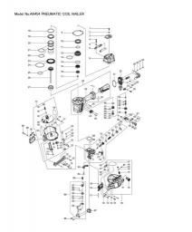 Makita AN454 spare parts