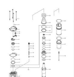 Makita AR411HR spare parts