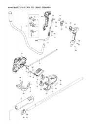 Makita AT3725A spare parts