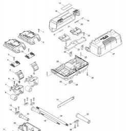Makita BAP182 spare parts