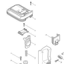 Makita BAP24 spare parts