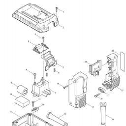 Makita BAP36 spare parts