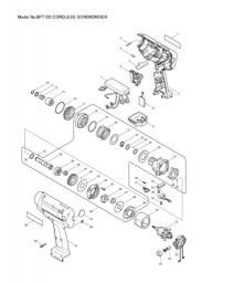 Makita BFT120 spare parts