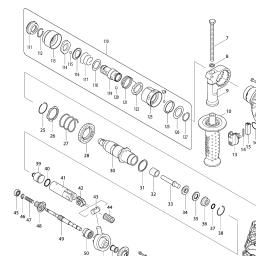 Makita BHR261T spare parts