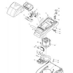 Makita BLM381 spare parts