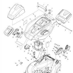 Makita BLM430 spare parts