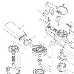 Makita BO6030JX1 spare parts