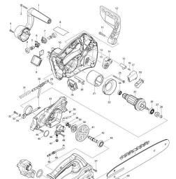 Makita BUC250C spare parts