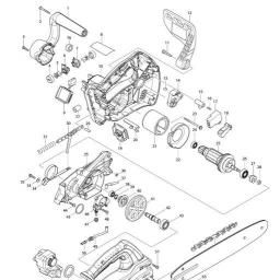 Makita BUC300 spare parts