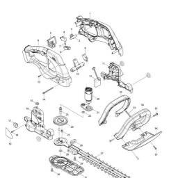 Makita BUH483 spare parts