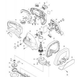 Makita BUH650 spare parts