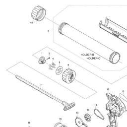 Makita CG100D spare parts