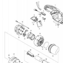 Makita CL003G spare parts