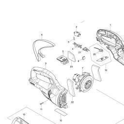 Makita CL106FD spare parts