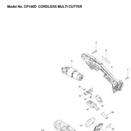 Makita CP100D spare parts