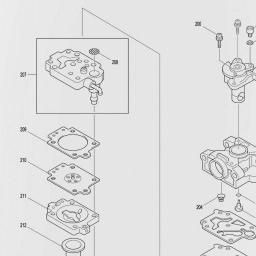 Makita CS246 spare parts