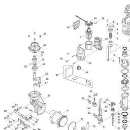Makita DBN500 spare parts