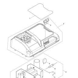 Makita DC10WC spare parts