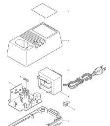 Makita DC1200 spare parts