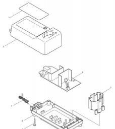 Makita DC1410 spare parts