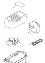 Makita DC1850 spare parts