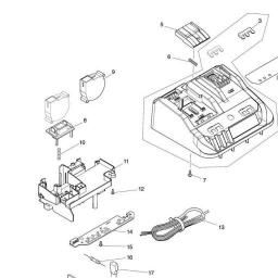 Makita DC18RE spare parts