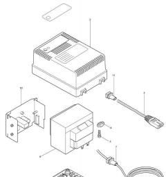 Makita DC240 spare parts