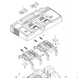 Makita DC40RB spare parts