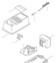 Makita DC9701 spare parts
