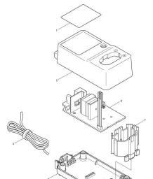 Makita DC9711 spare parts
