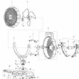 Makita DCF203Z spare parts