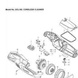 Makita DCL182 spare parts
