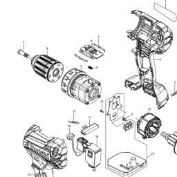 Makita DDF485 spare parts