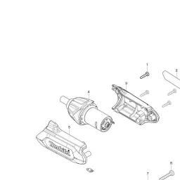 Makita DF001D spare parts