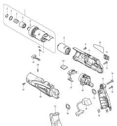Makita DF010DSP spare parts