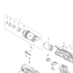 Makita DF012D spare parts