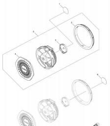 Makita DFJ213Z spare parts