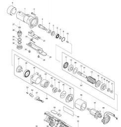 Makita DFL061F spare parts