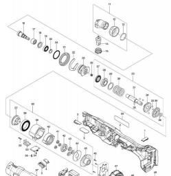 Makita DFL063F spare parts