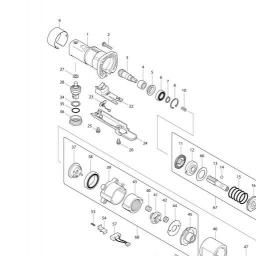 Makita DFL082F spare parts