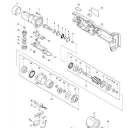 Makita DFL123FZ spare parts