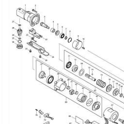 Makita DFL201R spare parts
