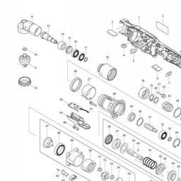 Makita DFL302F spare parts