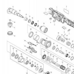 Makita DFL403F spare parts