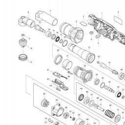 Makita DFL650FZ spare parts