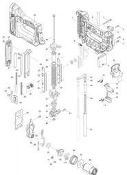 Makita DFN350 spare parts