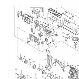 Makita DFR540 spare parts
