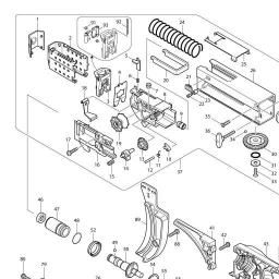 Makita DFR550 spare parts
